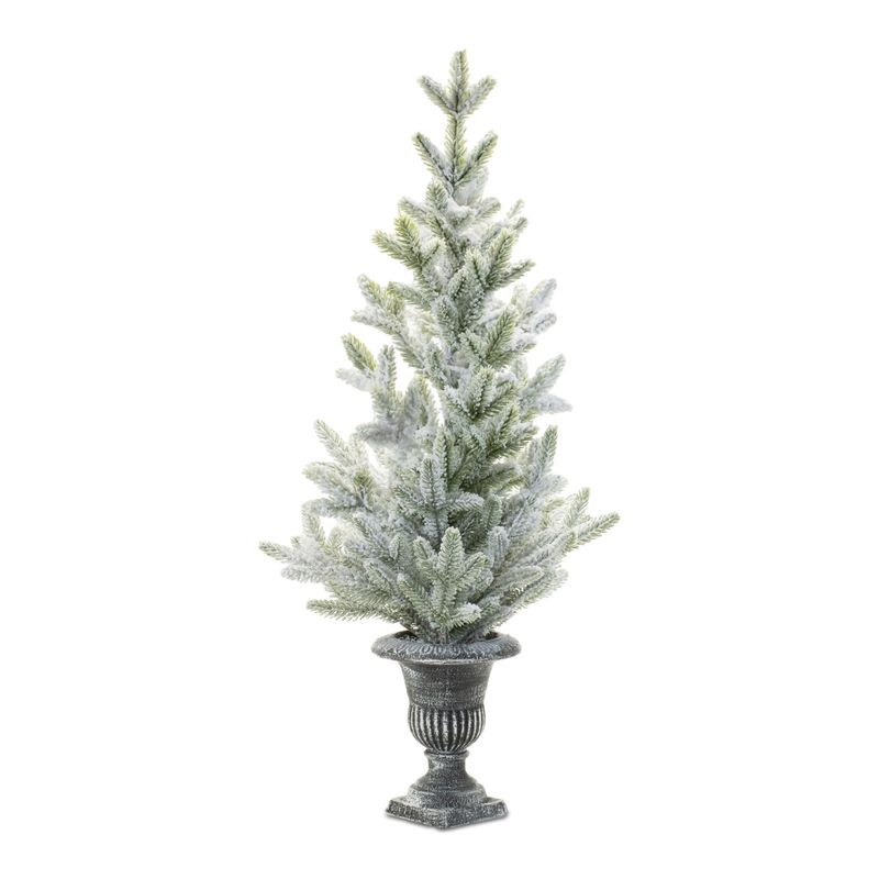 Tree, Mini Pine Potted in Urn 28&quot;