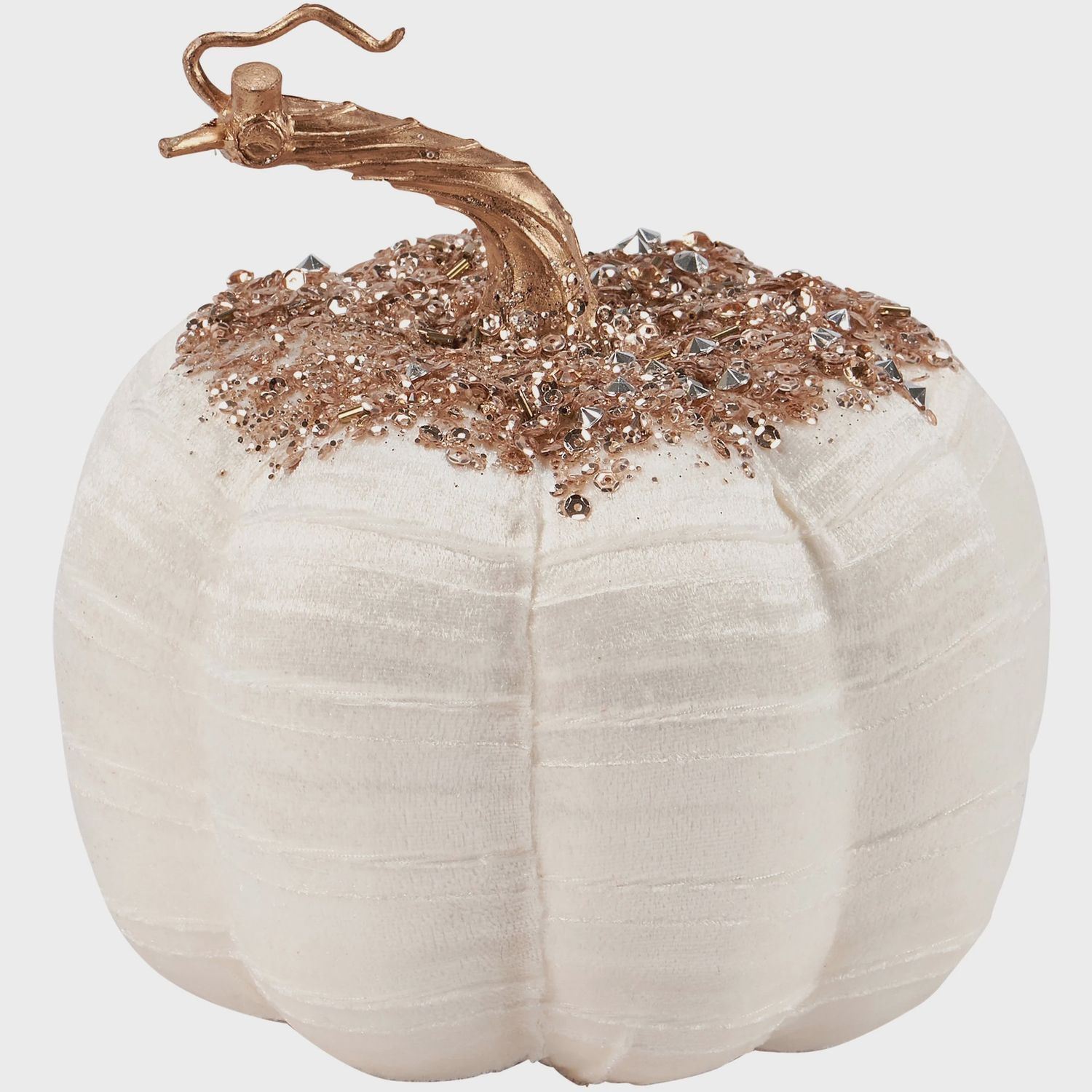 Pumpkin, Cream Velvet Champ Glitter 6"