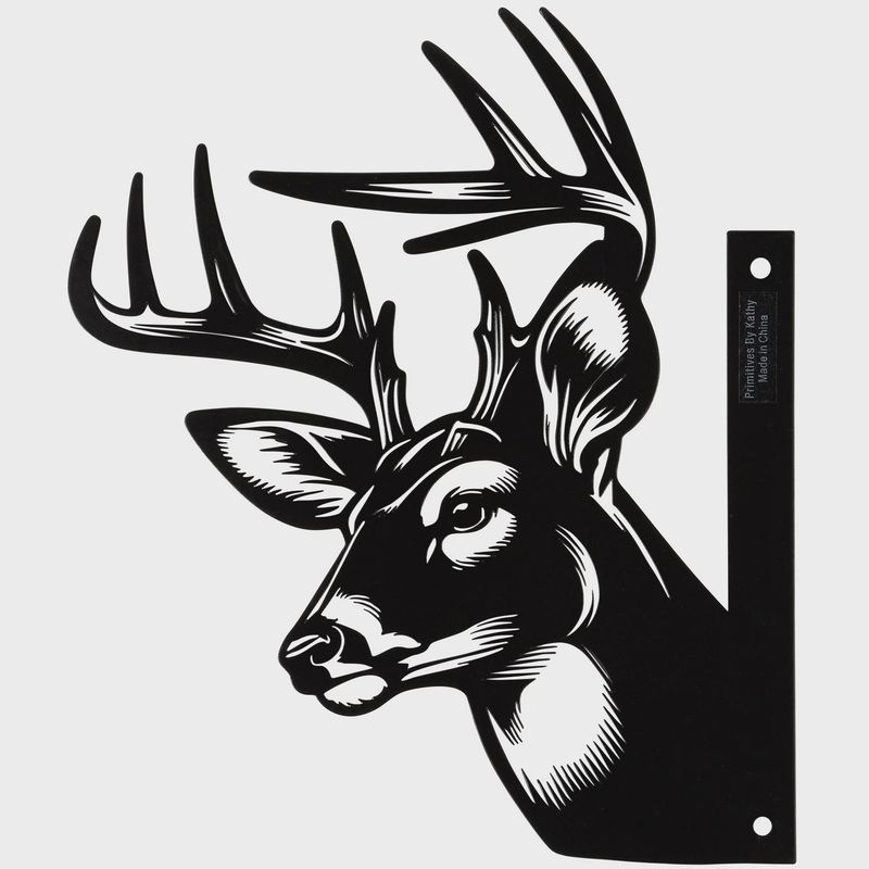 Yard Art, Metal Stag Outdoor