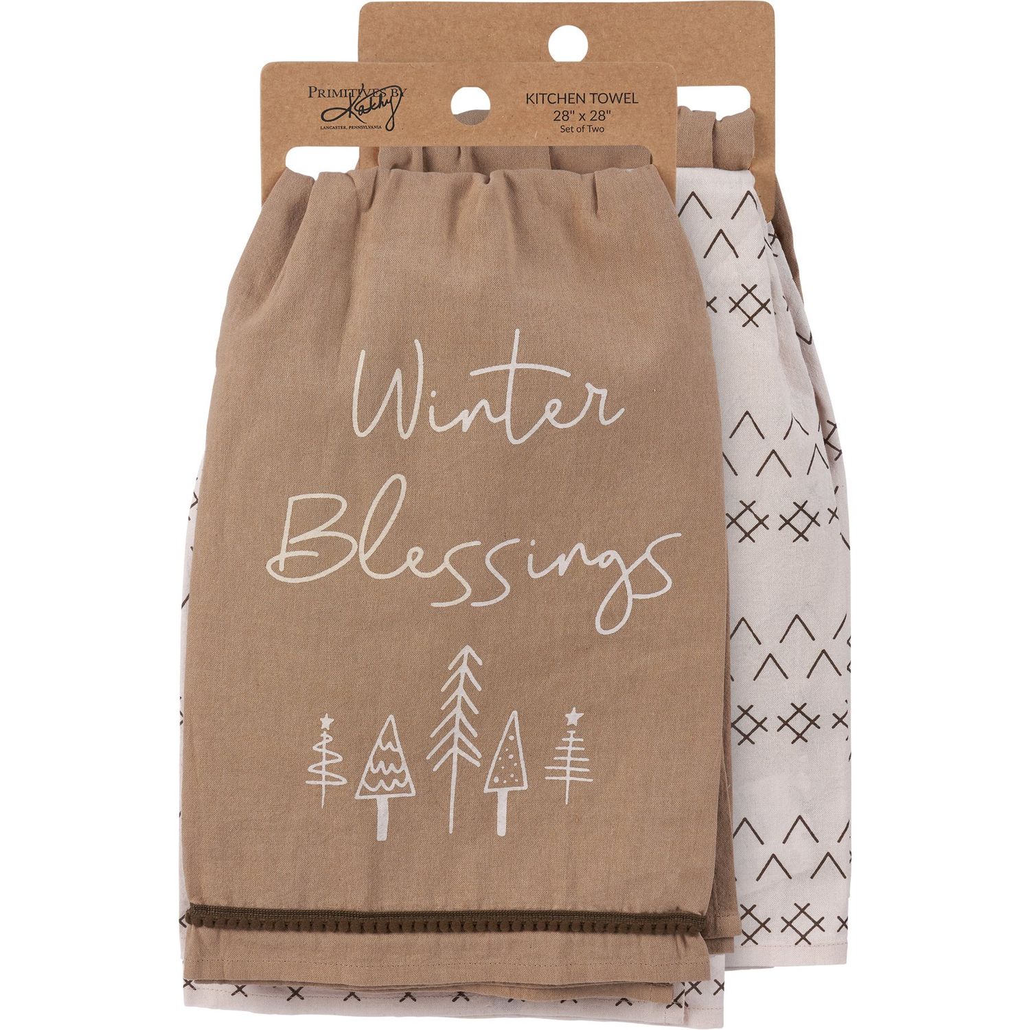 Dish Towel, Winter Blessings Set/2