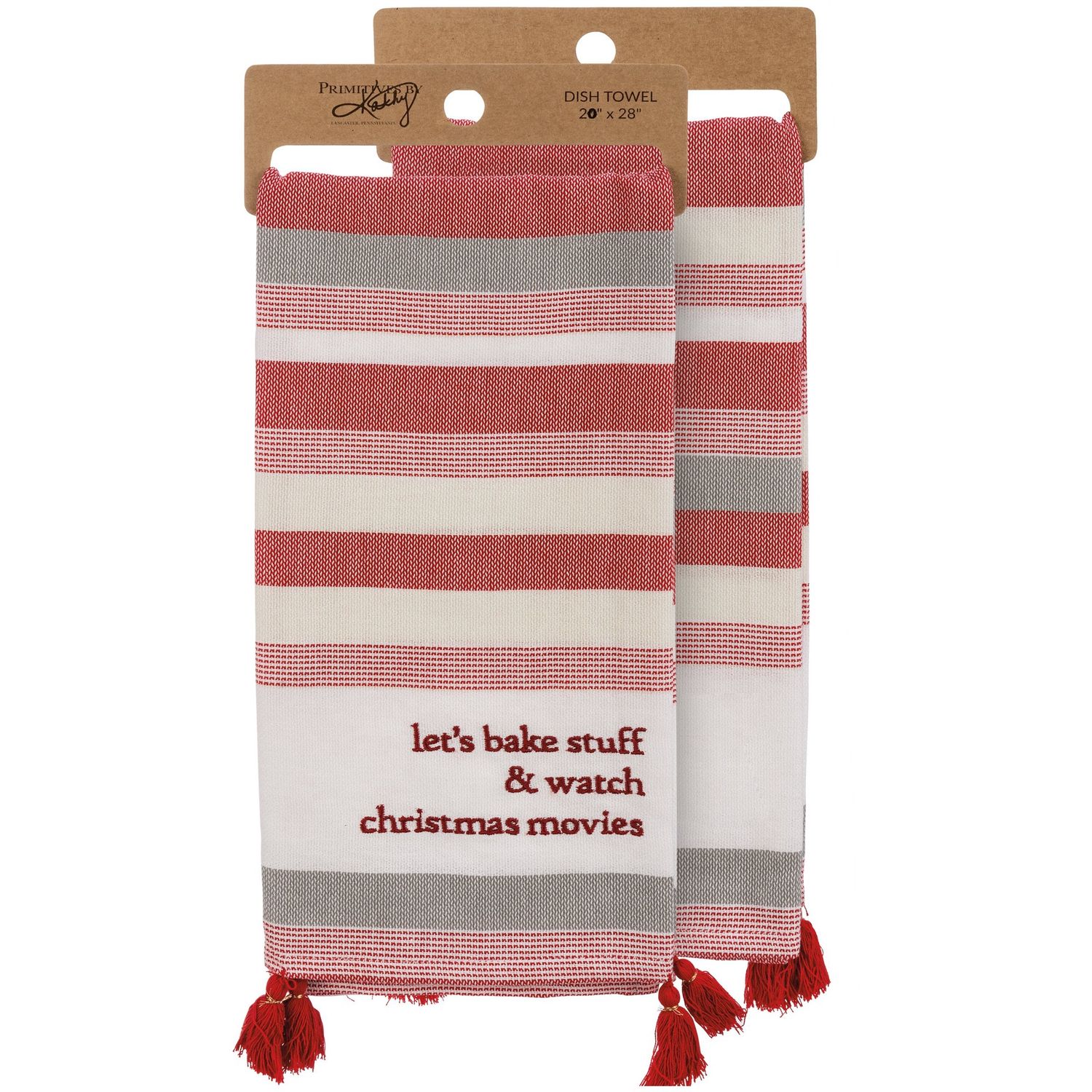 Dish Towel, Bake Stuff &amp; Watch Movies