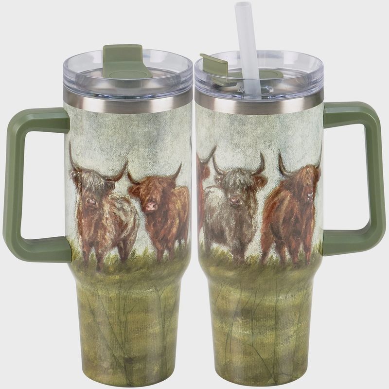 Travel Mug, Highland Cow