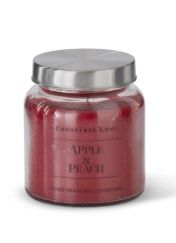 Candle, Apple &amp; Peach 11oz