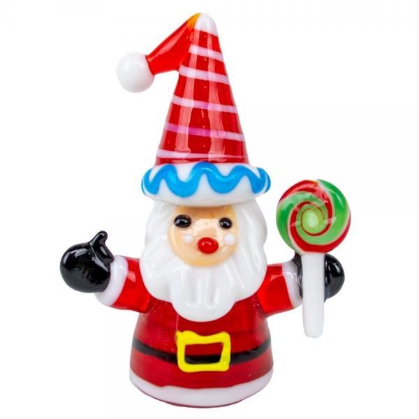 Figurine, Milano Glass Xmas 4 Asst Styles