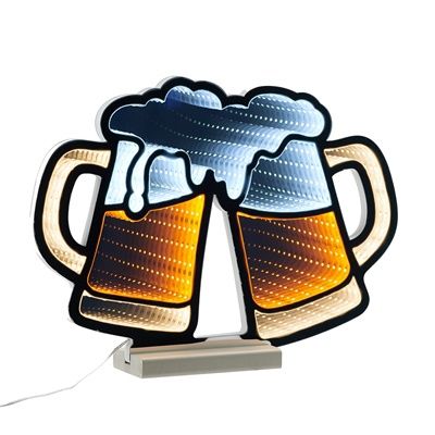 Infinity, Beer Mugs 15.5&quot;x11.5&quot;