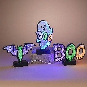 Infinity, 11&quot; Halloween 3 Asst &quot;Boo/Ghost/Bat&quot;