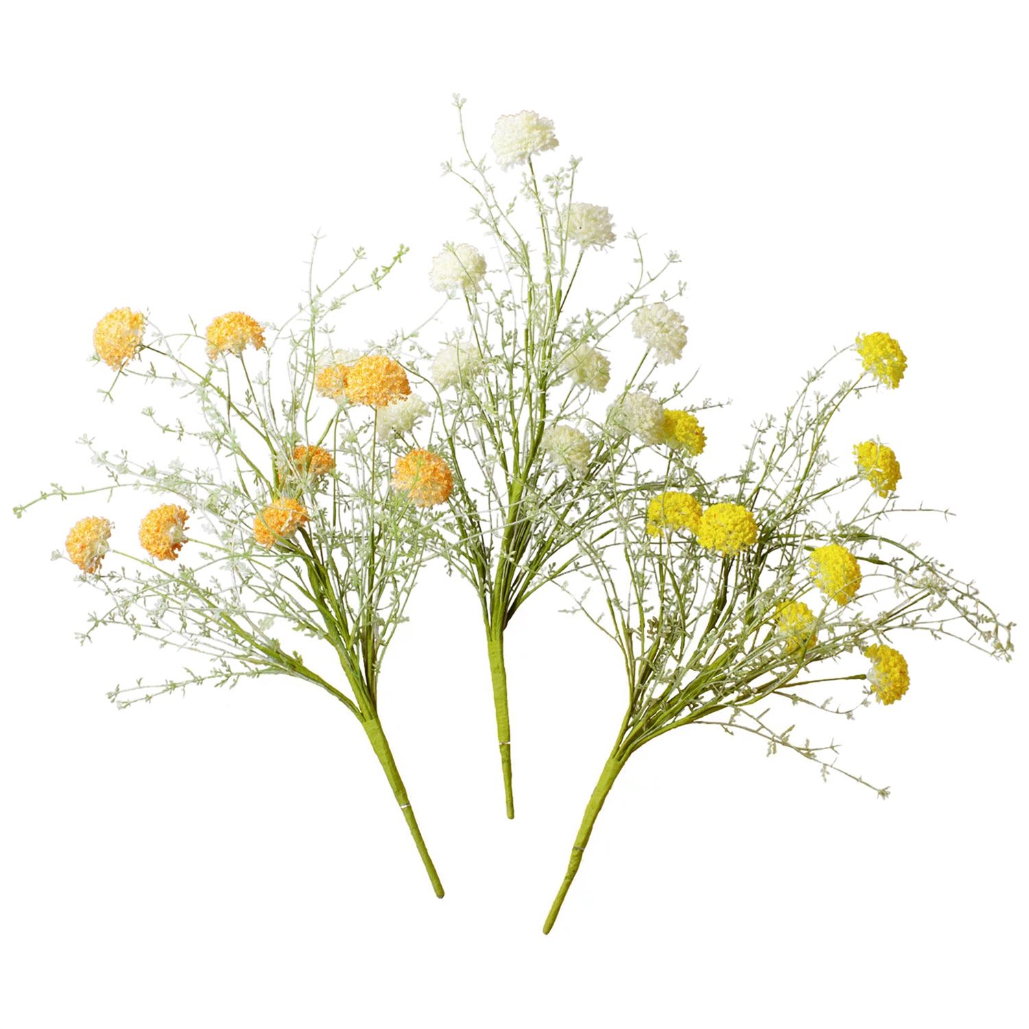 Pick, 3 Asst Cream/Orange/Yellow Mum
