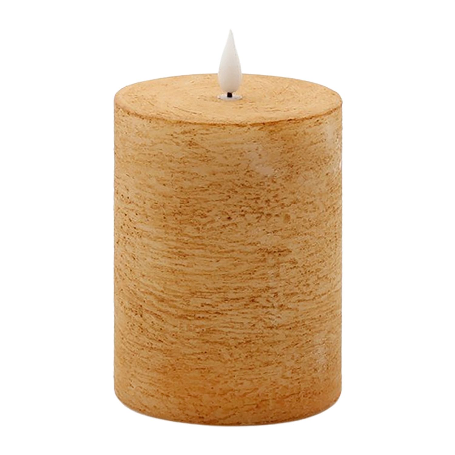 Candle, Cinnamon LED Pillar 3.5"x6.5"