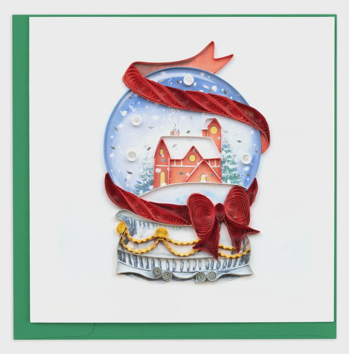 Quilling Card, Snow Globe