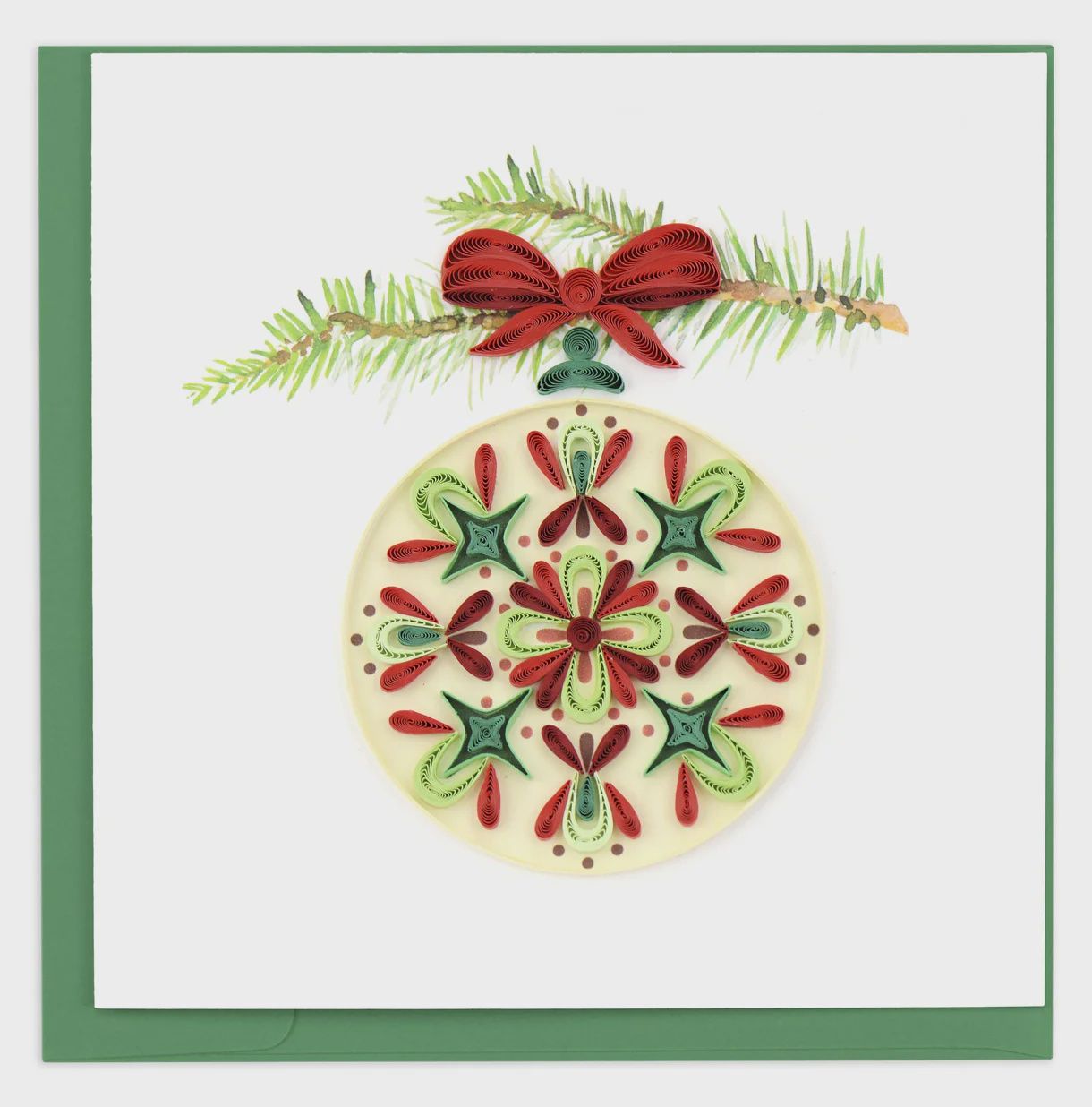 Quilling Card, Traditional Ornament