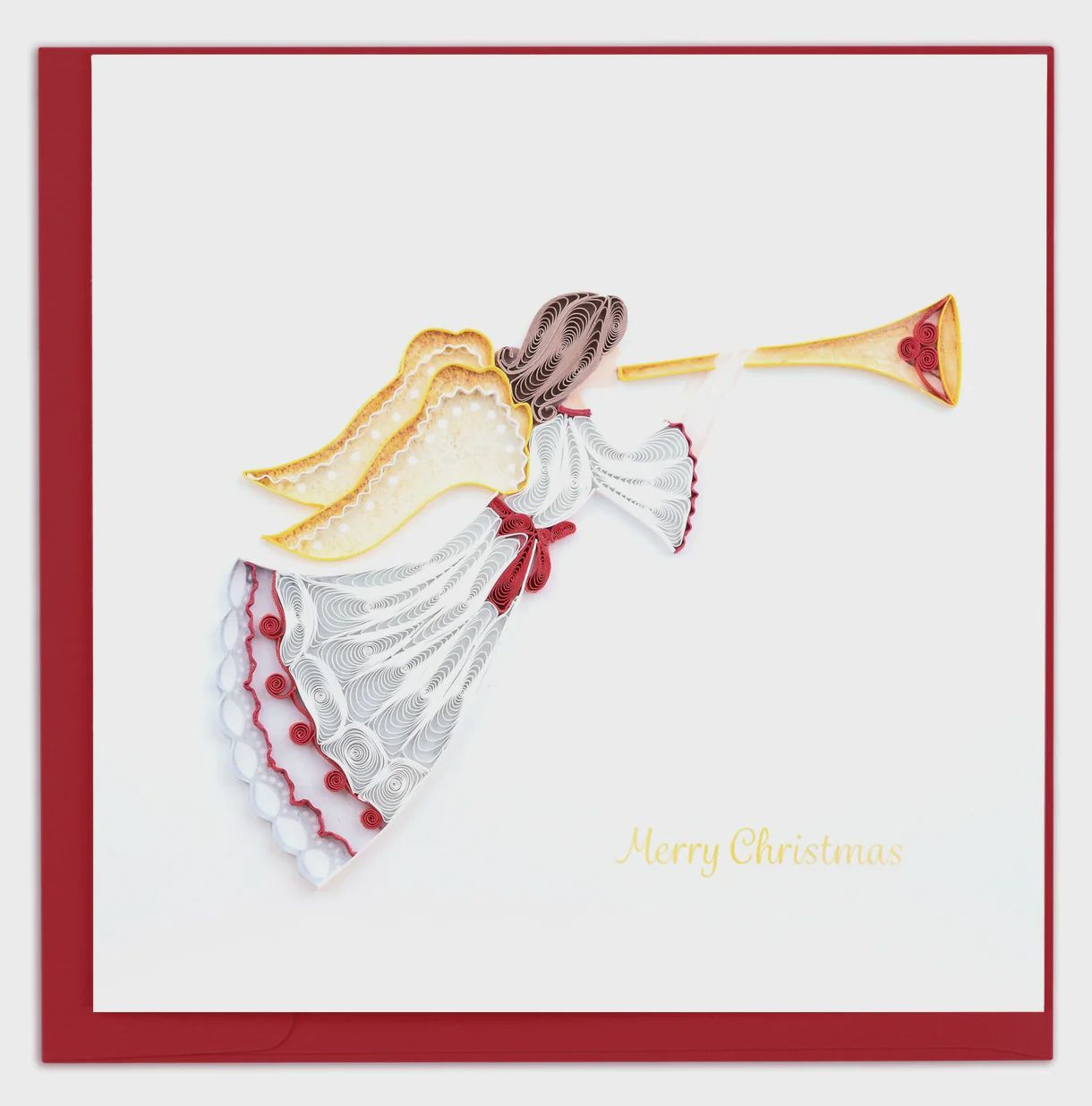 Quilling Card, Christmas Angel