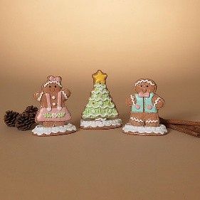 Table Top, Clay Dough Holiday Gingerbread Asst