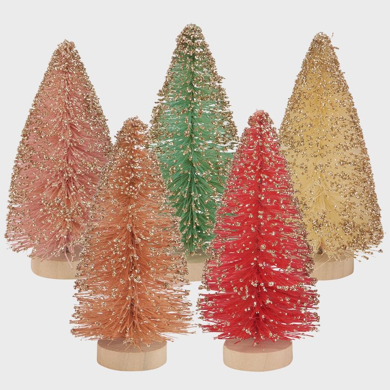 Tree, Bottle Brush Pastels, Box of 5