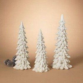 Tree, Set/3 White Sugared