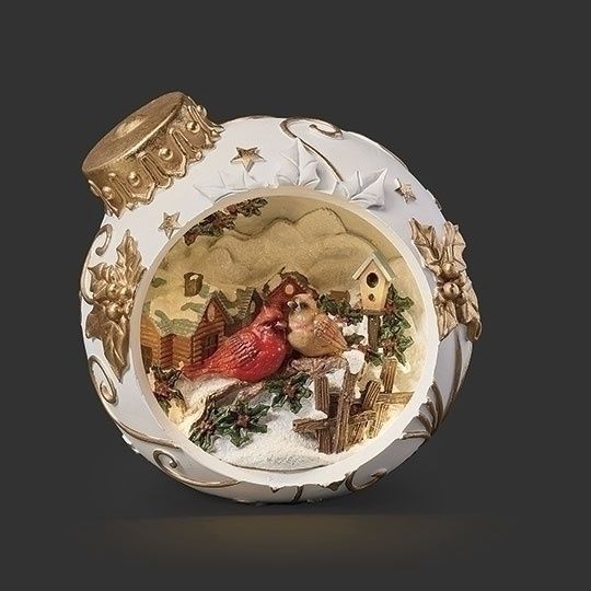 Table Top Ornament, 2 Cardinal 8" BO
