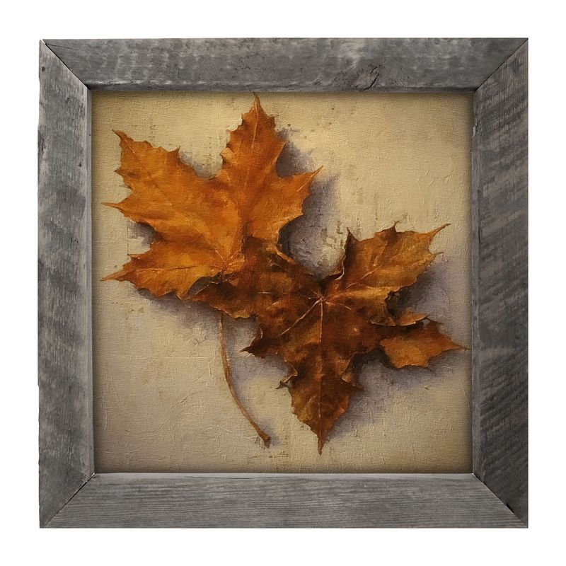 Picture, Autumn Leaves 14x14