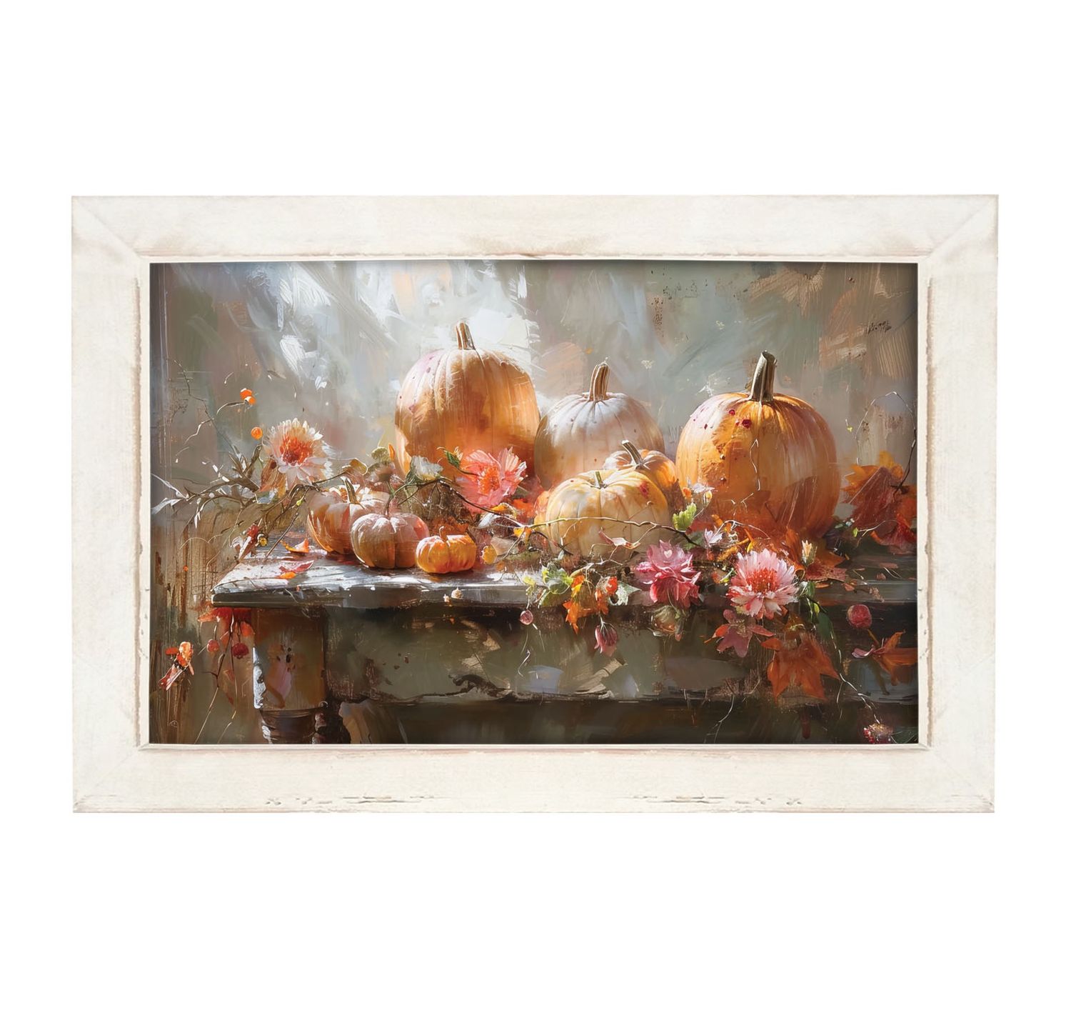Picture, Farm Table Pumpkins 10x16