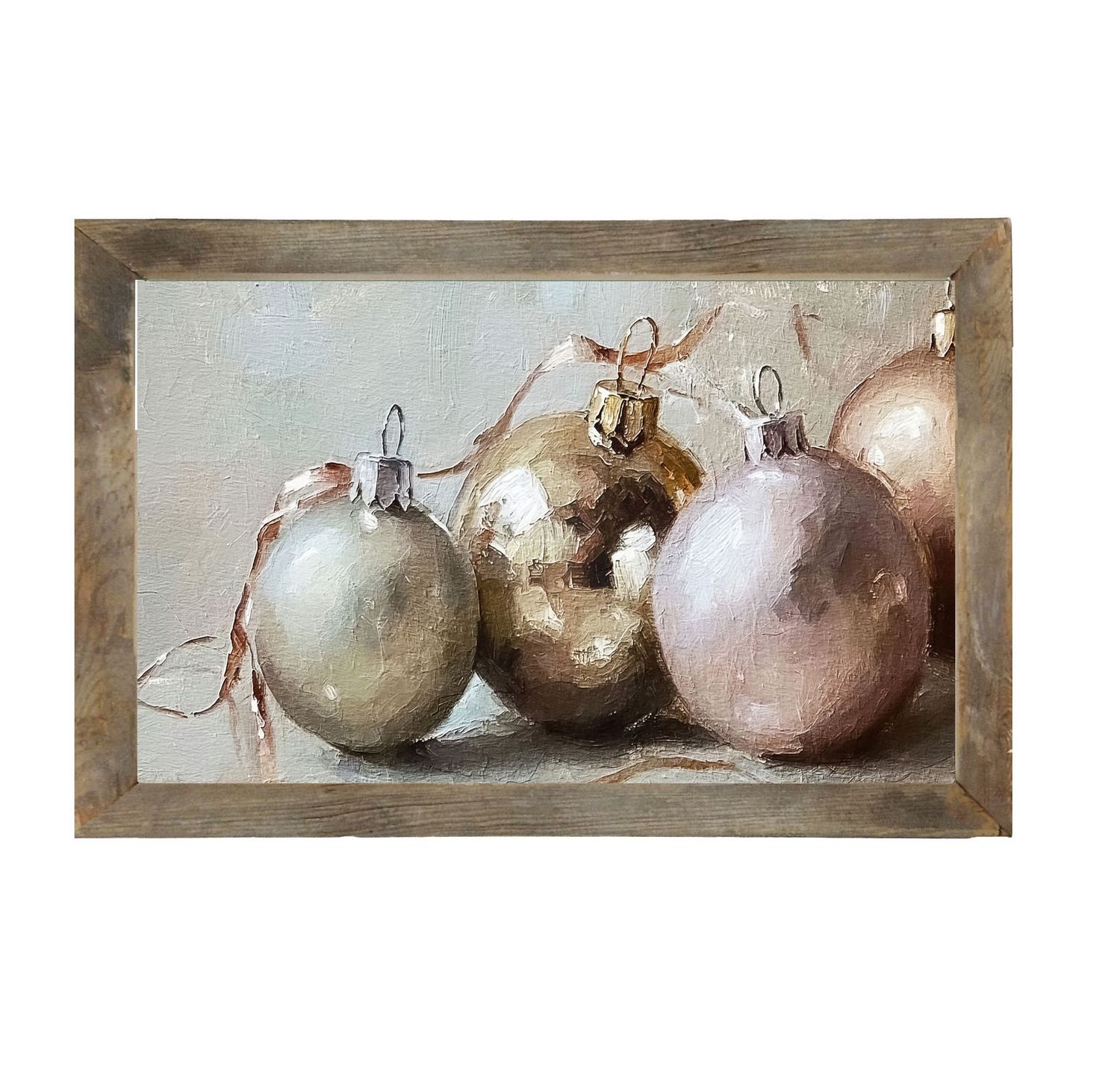 Picture, Ornaments &amp; Ribbon 10x16