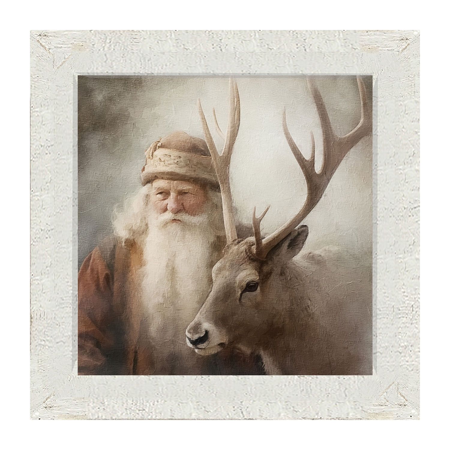Picture, Old World Santa Portrait 14x14
