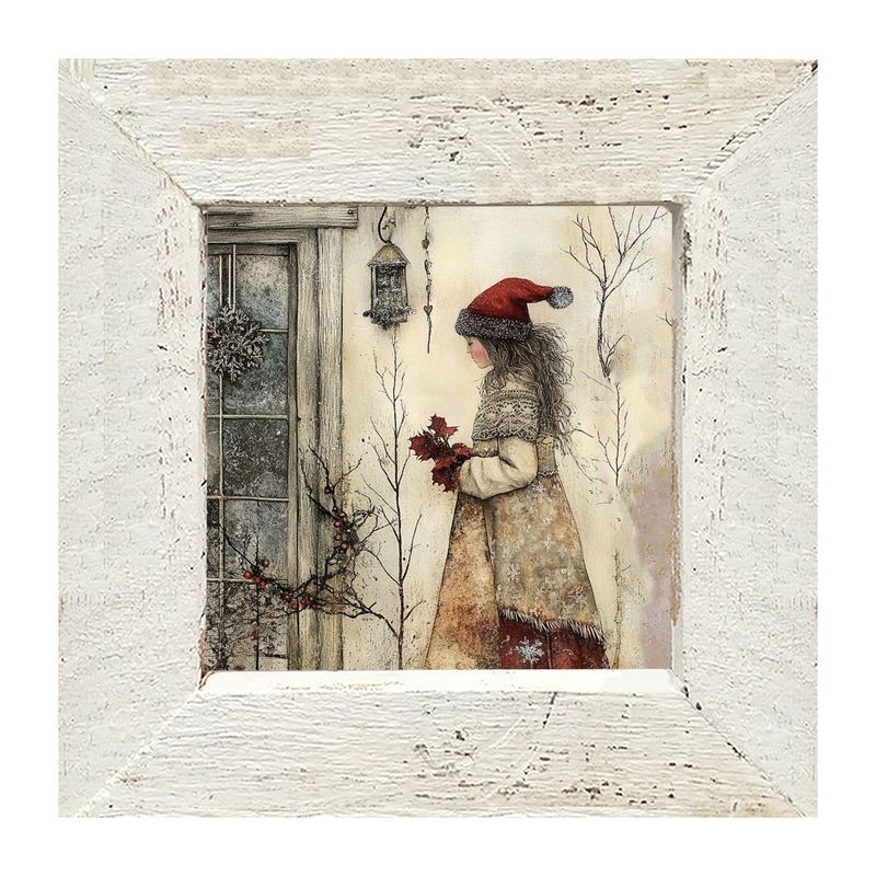 Picture, Wintertime Woman 8x8