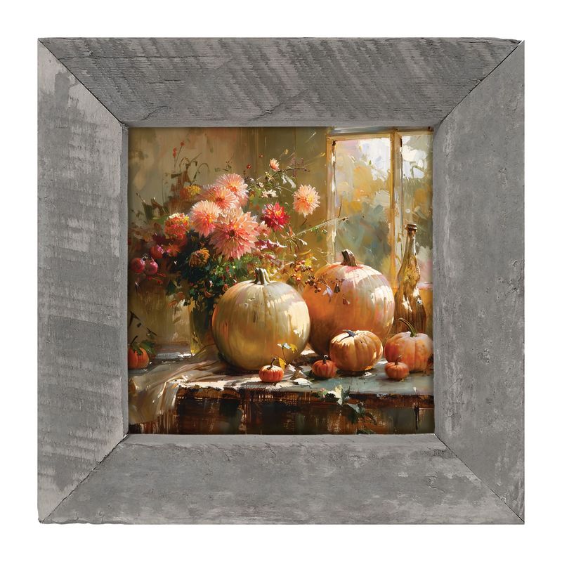 Picture, Farm Window Pumpkins 8x8