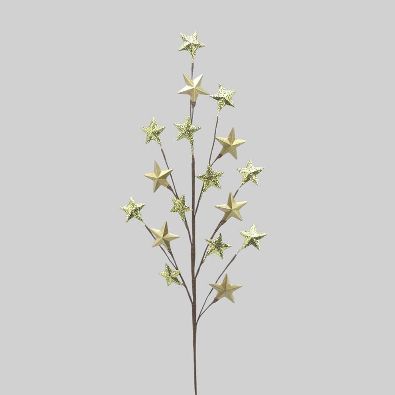 Spray, 29&quot; Champagne Metal Star