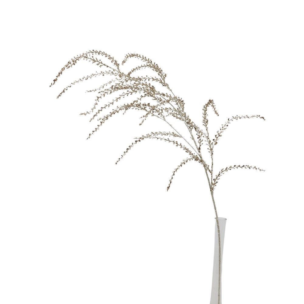 Branch, 53&quot; Champagne Sequin Glitter Hanging