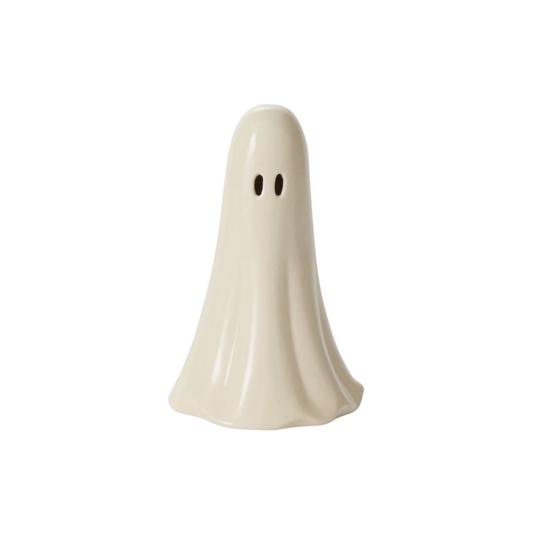 Figurine, 7&quot; Ceramic Ghost
