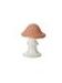Figurine, 4x5.25&quot; Ceramic Cappy Mushroom