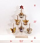 Ornament, Wooden Angel Asst Styles