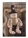 Snowman, Candy Cane Burlap Arms w/Scarf