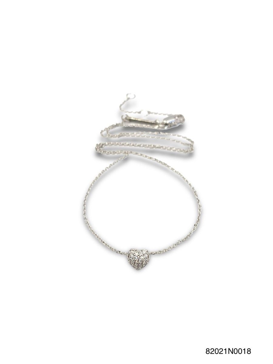 Necklace, Gemma Baby Gld/ WG