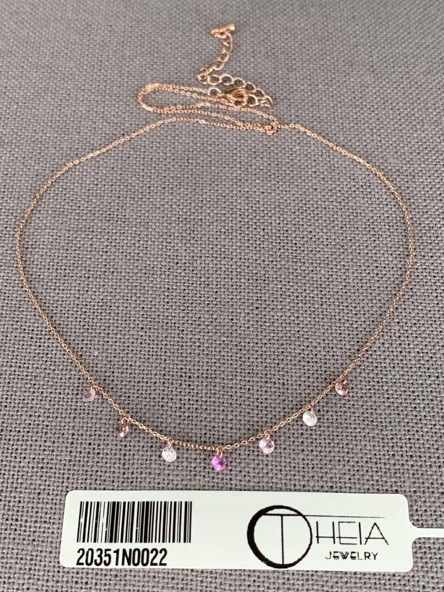 Necklace, Julia Short (Available in Gold, Rose Gold &amp; White Gold)