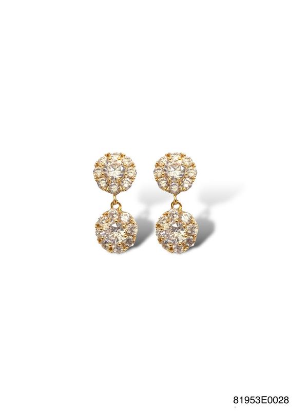 Earrings, Victoria Drop (Available in Gold &amp; White Gold)