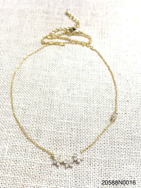 Necklace, Ariana Short (Available in Gold, Rose Gold &amp; White Gold)