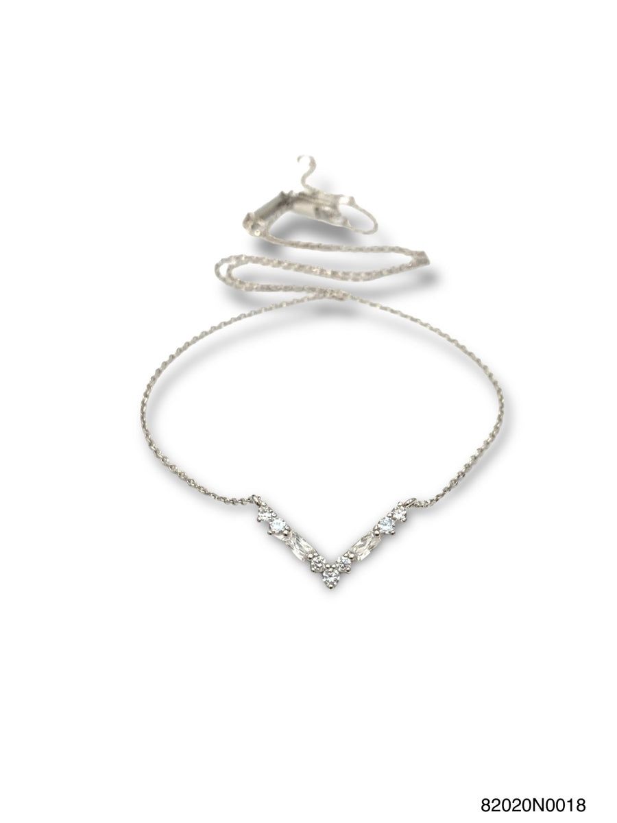 Necklace, Nike Short (Available in White Gold &amp; Gold)