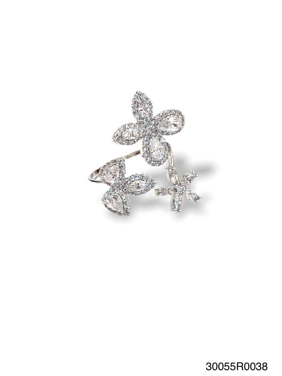 Ring, Le Jardin Adjustable (Available in Gold &amp; White Gold)