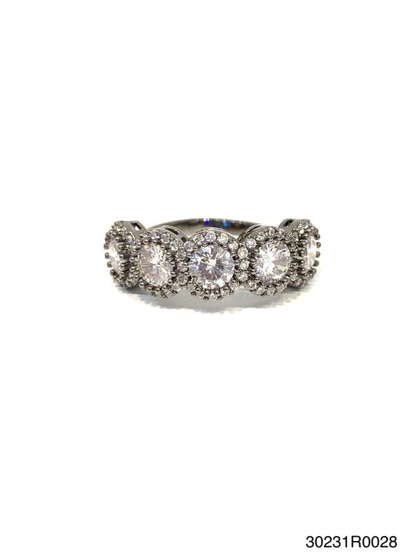 Ring, Lia  (Available in Gold, White Gold &amp; Gun Metal)