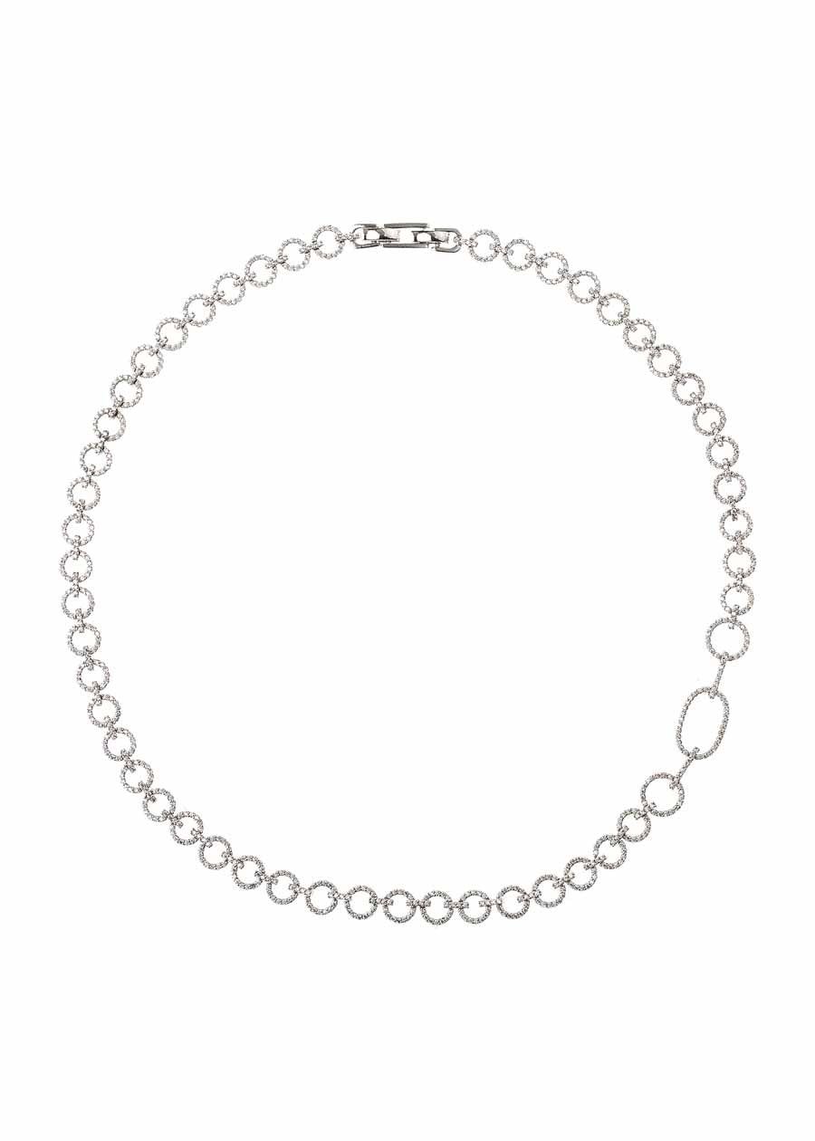 Necklace, Open Circle Link (Available in Gold &amp; White Gold)