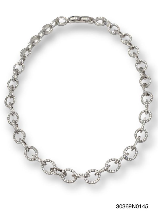 Necklace, Othelia Link (Available in Gold &amp; White Gold)