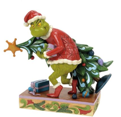 Jim Shore, Grinch Carrying/Stealing Tree