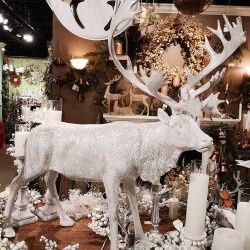 Reindeer, Standing 39&quot;x7&quot;x25&quot;