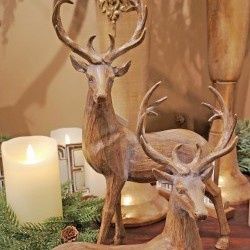 Reindeer, Set/2 7x7 Brown