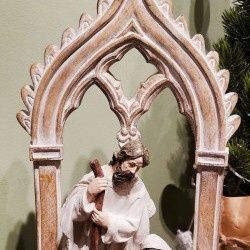 Nativity, 1pc 9&quot;x4&quot;x17&quot; Cream