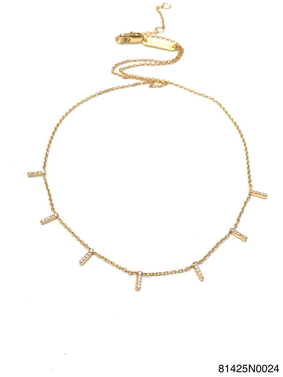 Necklace, Piper (Available in Gold, Rose Gold &amp; White Gold)