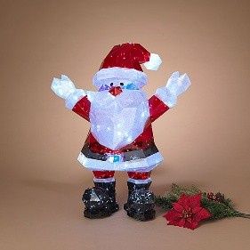 Prism, 24.2" Holographic Santa