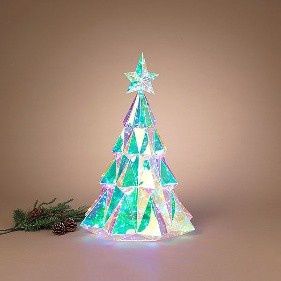 Prism, 19.7&quot; Holographic Holiday Tree