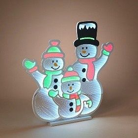 Infinity, 26" Standing Snowman Family of 3