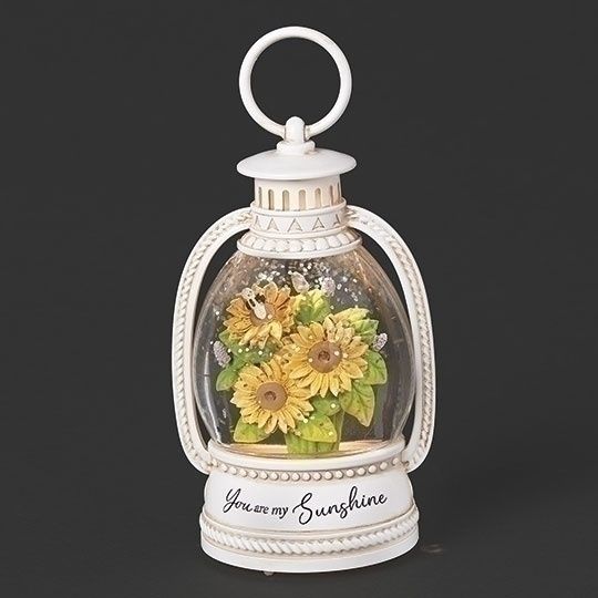 Snow Globe, 6&quot; You Are My Sunshine Lantern B/O