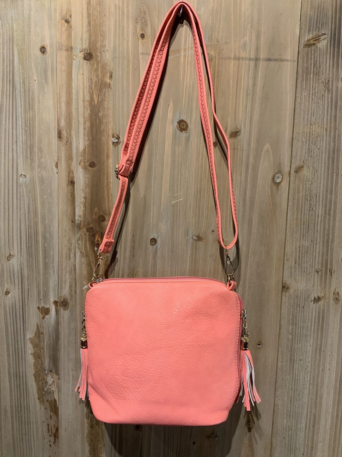 Purse, Multi Zipper Tassel